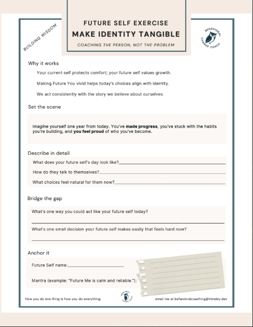 Future Self Exercise